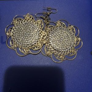 Sunflower earrings lead free